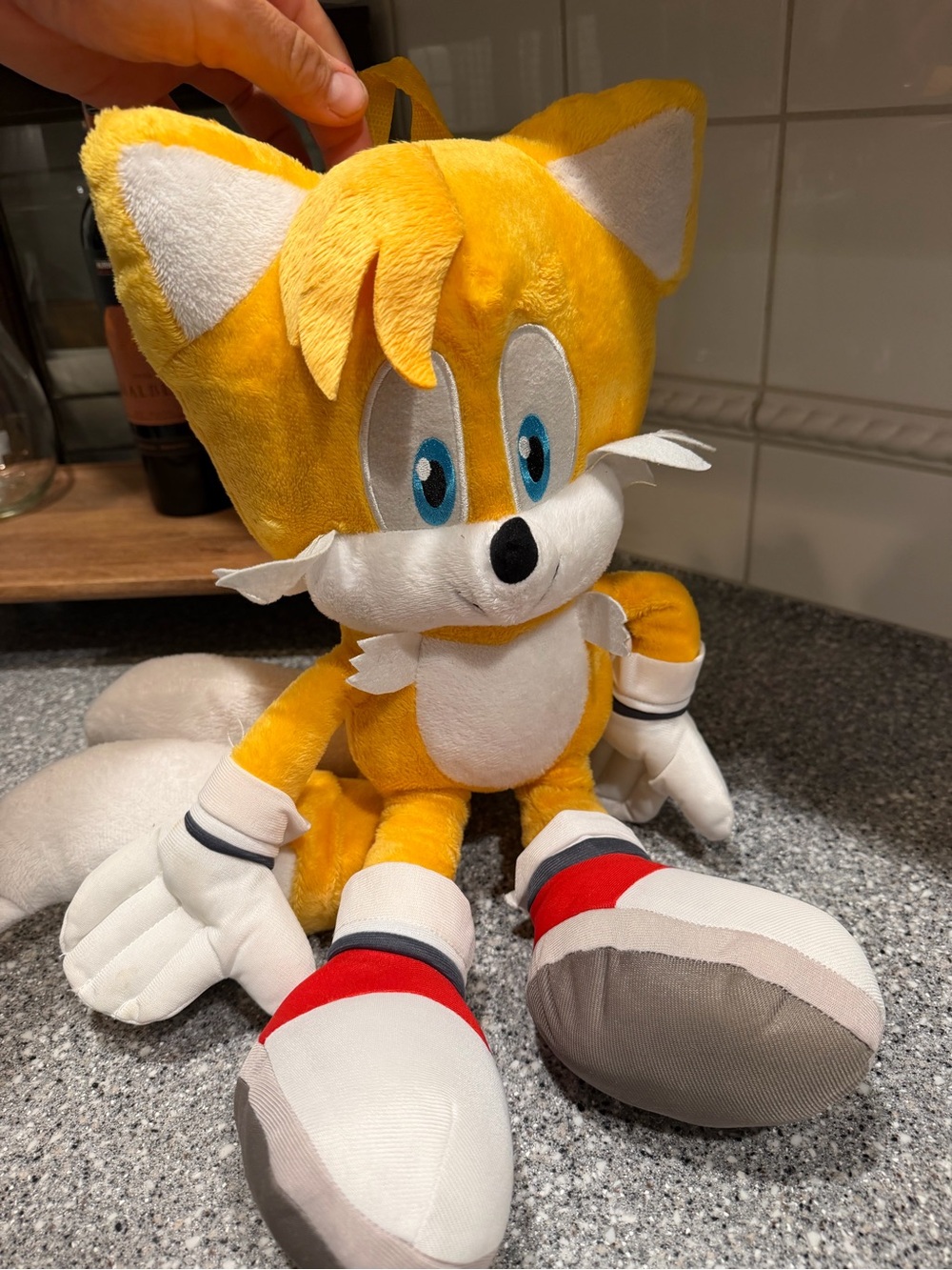 Tails From Sonic Yellow Fox Backpack